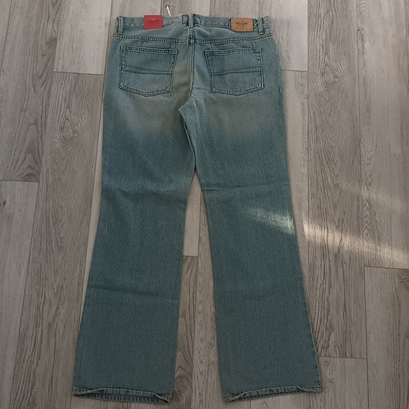 Mossimo Supply Co. Light Blue Flare Jeans - Picture 3 of 5